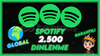 [GARANTILI] %100 Global 2500 Spotify Dinlenme
