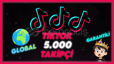 [GARANTILI] %100 Global 5000 TikTok Takipçi