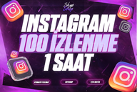 ⚡ [GARANTİLİ] 100 İNSTAGRAM HİKAYE İZLENME ⚡