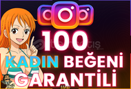 ⭐️ [GARANTİLİ] 100 İNSTAGRAM KADIN BEĞENİ ⭐