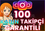 ⭐️ [GARANTİLİ] 100 İNSTAGRAM KADIN TAKİPÇİ ⭐