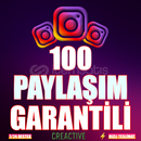 ⭐️ [GARANTİLİ] 100 İNSTAGRAM PAYLAŞIM ⭐