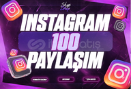 ⚡ [GARANTİLİ] 100 İNSTAGRAM PAYLAŞIM ⚡