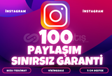 ⭐️ [GARANTİLİ] 100 İNSTAGRAM PAYLAŞIM ⭐