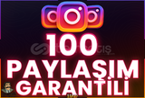 ⭐️ [GARANTİLİ] 100 İNSTAGRAM PAYLAŞIM ⭐
