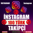 ⭐️ [GARANTİLİ] 100 İNSTAGRAM TÜRK TAKİPÇİ ⭐