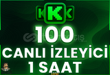 ⭐️ [GARANTİLİ] 100 KİCK CANLI YAYIN İZLENME ⭐