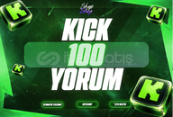 ⚡ [GARANTİLİ] 100 KİCK İSTEDİĞİN YORUM ⚡