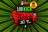 ⚜️[Garantili] 100 KICK TAKİPÇİ - 30 TL