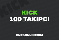 ⭐ Garantili 100 Kick Takipçi ⭐