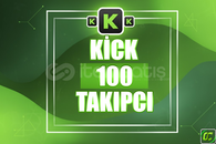 ⭐️ [GARANTİLİ] 100 KİCK TAKİPÇİ ⭐