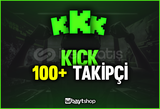 ⭐[GARANTİLİ] 100+ KİCK TAKİPÇİ