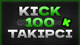 ⭐️[GARANTİLİ] 100 KİCK TAKİPÇİ | KALİTELİ ⭐️