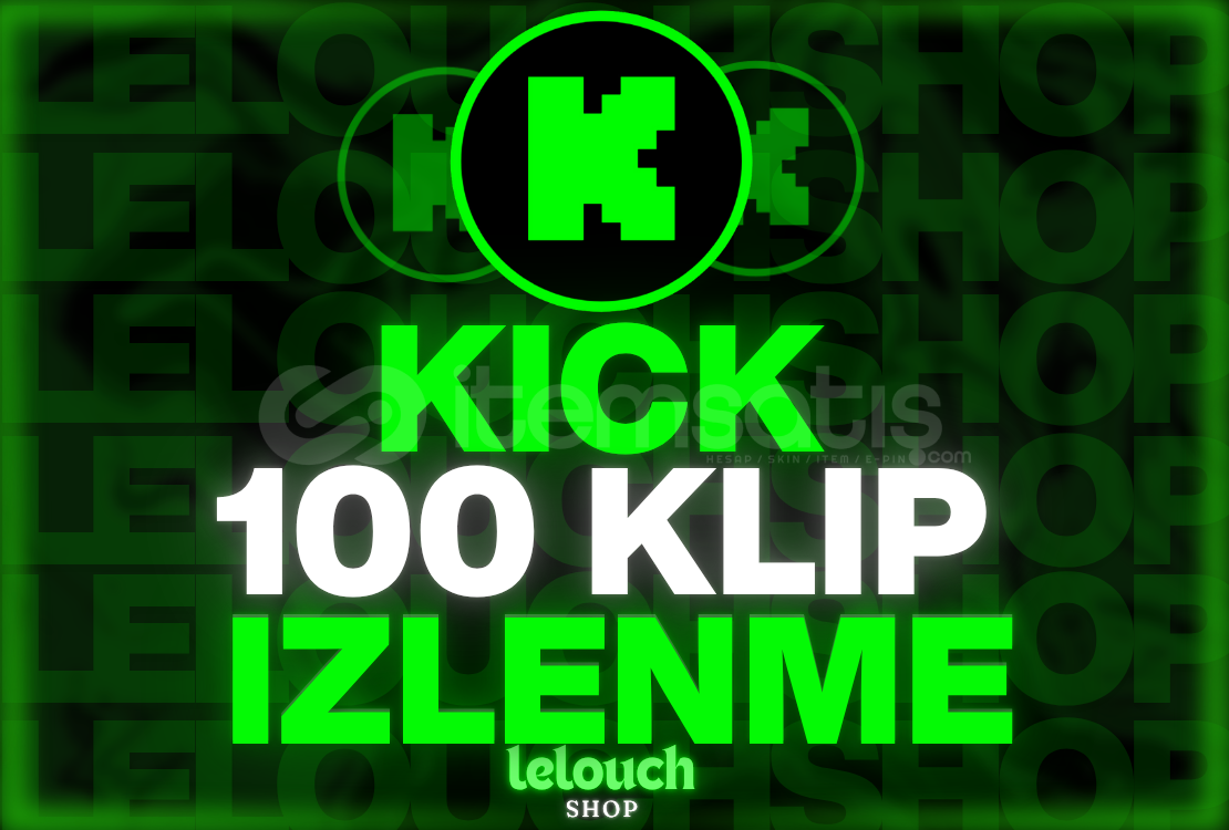 (GARANTİLİ) 100 KLİP İZLENME (GARANTİLİ) 100 KLİP İZLENME