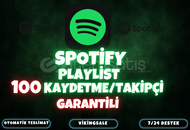 ⭐️[GARANTİLİ] 100 SPOTİFY PLAYLİST KAYDETME⭐️