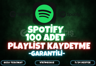 ⭐️[GARANTİLİ] 100 SPOTİFY PLAYLİST KAYDETME⭐️