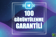 ⭐️ [GARANTİLİ] 100 TELEGRAM GÖRÜNTÜLENME ⭐