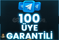 ⭐️ [DÜŞÜŞSÜZ!] 100 TELEGRAM ÜYE ⭐