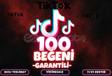 ⭐️ [GARANTİLİ] 100 TİKTOK BEĞENİ ⭐