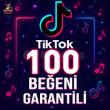 ⭐️ [GARANTİLİ] 100 TİKTOK BEĞENİ ⭐