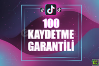 ⭐️ [GARANTİLİ] 100 TİKTOK KAYDETME ⭐