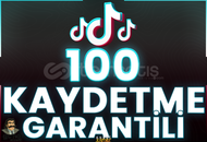 ⭐️ [GARANTİLİ] 100 TİKTOK KAYDETME ⭐