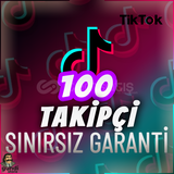 ⭐️ [GARANTİLİ] 100 TİKTOK TAKİPÇİ ⭐