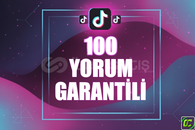 ⭐️ [GARANTİLİ] 100 TİKTOK YORUM ⭐