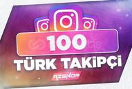 ⭐[GARANTİLİ] 100 Türk Takipçi⭐