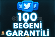 ⭐️ [GARANTİLİ] 100 TWİTTER BEĞENİ ⭐