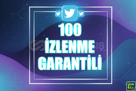 ⭐️ [GARANTİLİ] 100 TWİTTER İZLENME ⭐