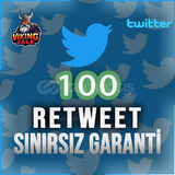 ⭐️ [GARANTİLİ] 100 TWİTTER RETWEET ⭐