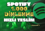 [GARANTILI] %100 USA 1.000 Spotify Dinlenme