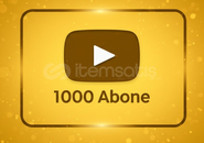 ⭐GARANTİLİ 1000 ABONE⭐