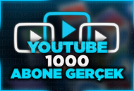 [GARANTİLİ] 1000 ABONE ORGANİK YOUTUBE
