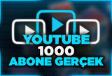 [GARANTİLİ] 1000 ABONE ORGANİK YOUTUBE