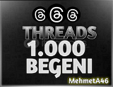 Garantili 1000 Beğeni Threads - Kaliteli