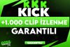 ⭐[GARANTİLİ] +1.000 CLİP İZLENME⭐