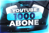 ⭐[GARANTİLİ] 1000 GERÇEK ABONE YOUTUBE