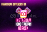 ⭐Garantili 1000 gerçek instagram takipçi