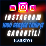 ⭐️GARANTİLİ⭐️ -1000 GERÇEK TAKİPÇİ- TELAFİLİ