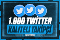 ⭐[GARANTİLİ] 1.000 GERÇEK TAKİPÇİ TWİTTER