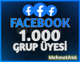 GARANTİLİ 1.000 Grup Üye Facebook