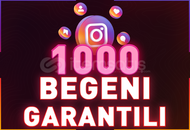⚡[GARANTİLİ] 1000 INSTAGRAM BEĞENI⚡