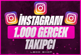 [GARANTİLİ] +1000 İNSTAGRAM GERÇEK TAKİPÇİ