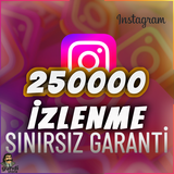 ⭐️[GARANTİLİ] 250000 İNSTAGRAM İZLENME ⭐