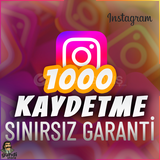 ⭐️[GARANTİLİ] 1000 İNSTAGRAM KAYDETME ⭐