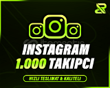 {GARANTİLİ} 1.000 Instagram Takipçi 