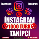 ⭐️ [GARANTİLİ] 1000 İNSTAGRAM TÜRK TAKİPÇİ ⭐