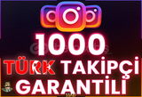 ⭐️ [GARANTİLİ] 1000 İNSTAGRAM TÜRK TAKİPÇİ ⭐